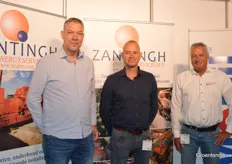 Bauke Kootstra and Robert de Bruin of Zantingh Energy Services bv together with Ad Liefhebber of Den Hartog               